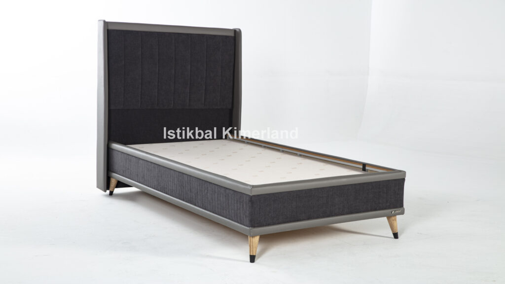 Κρεβάτι Μονό Lena S Lena Anthracite / Escudo Tortora
