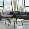 Γωνιακός Καναπές Monreo V Anthracite