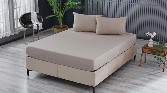 Σεντόνι Colourful Fitted Beige