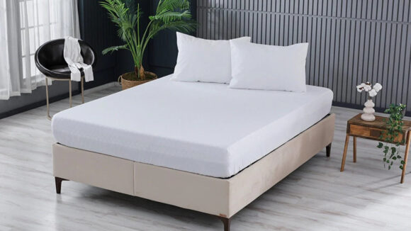 Σεντόνι Colourful Fitted White