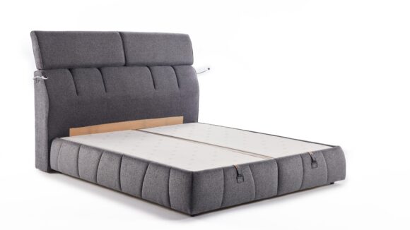 Κρεβάτι Ημίδιπλο Wool Mitra Anthracite