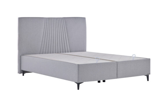 Κρεβάτι Nova Linen Light Gray